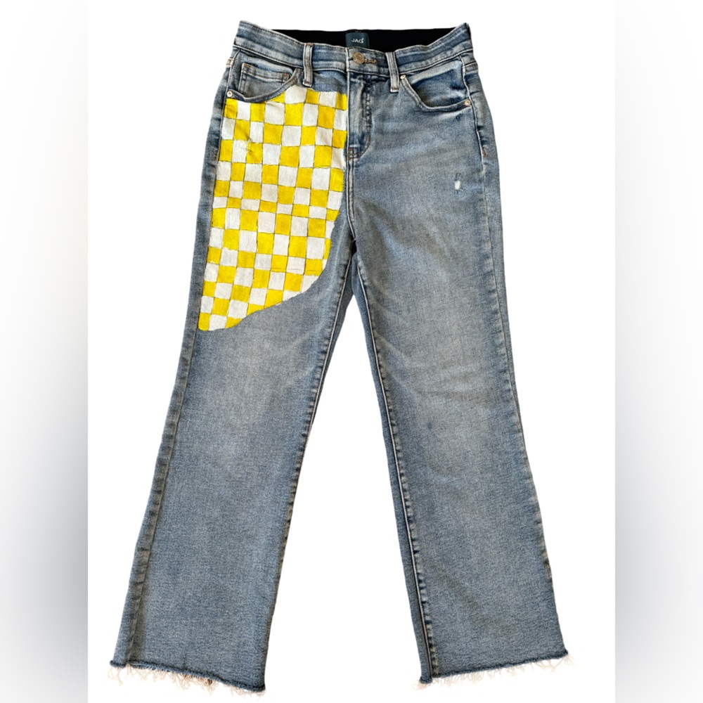 Jag Jeans Phoebe High Rise Cropped Bootcut Stretchy Jeans